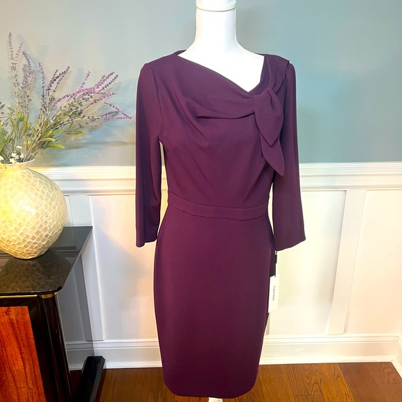 Calvin Klein Dresses & Skirts - NWT Calvin Klein Deep Purple size 10